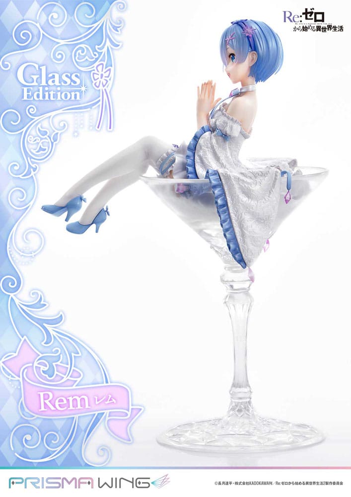 Re:Zero - Starting Life in Another World Estátua PVC 1/7 Prisma Wing Rem Glass Edition 23 cm