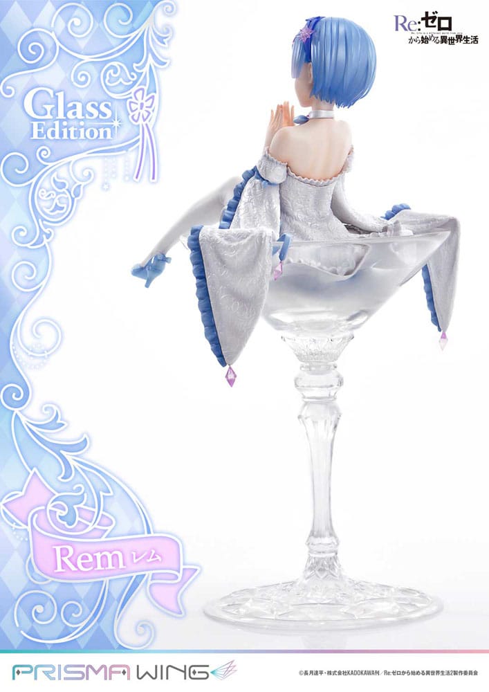 Re:Zero - Starting Life in Another World Estátua PVC 1/7 Prisma Wing Rem Glass Edition 23 cm