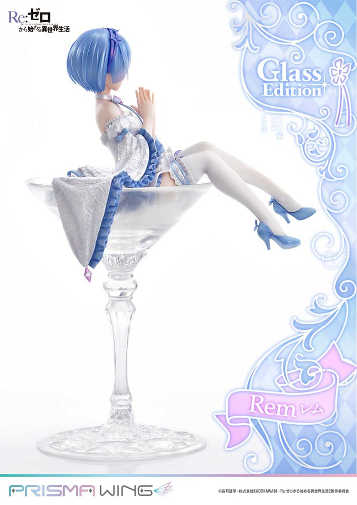 Re:Zero - Starting Life in Another World Estátua PVC 1/7 Prisma Wing Rem Glass Edition 23 cm