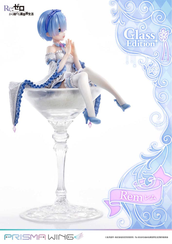 Re:Zero - Starting Life in Another World Estátua PVC 1/7 Prisma Wing Rem Glass Edition 23 cm