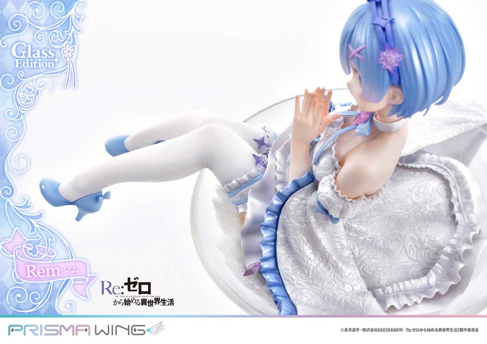 Re:Zero - Starting Life in Another World Estátua PVC 1/7 Prisma Wing Rem Glass Edition 23 cm