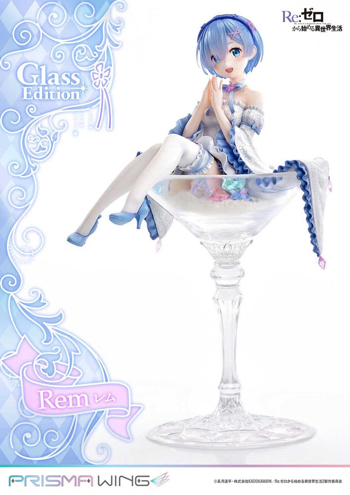 Re:Zero - Starting Life in Another World Estátua PVC 1/7 Prisma Wing Rem Glass Edition 23 cm