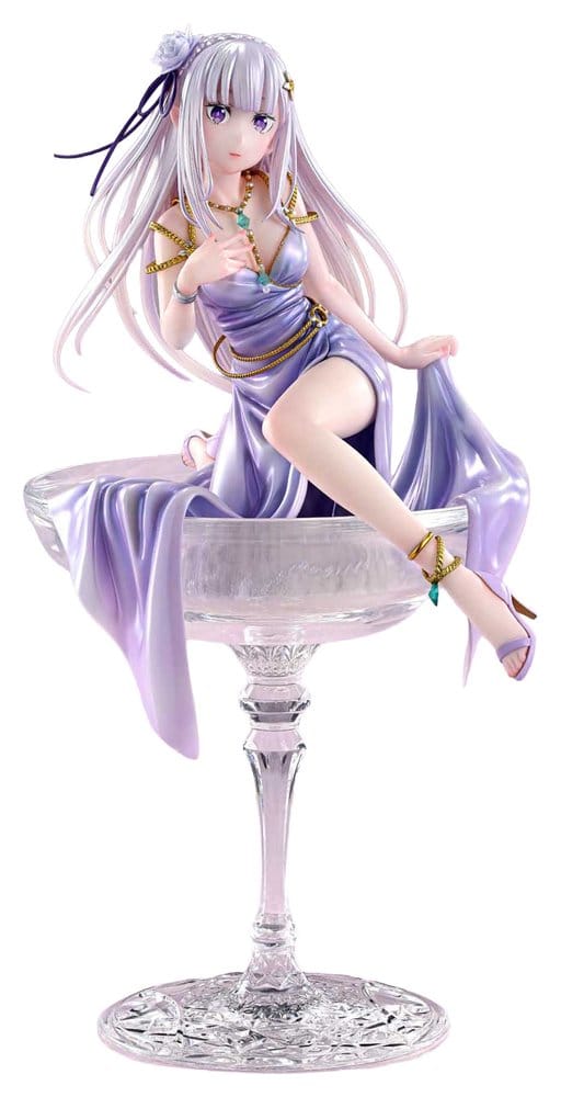 Re:Zero Prisma Wing Estatua 1/7 Emilia Glass Edition 29 cm Frikytopia