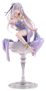 Re:Zero Prisma Wing Estatua 1/7 Emilia Glass Edition Bonus Version 29 cm