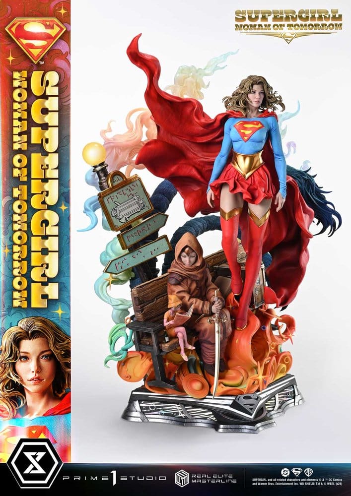 DC Comics Real Elite Masterline Series Estátua 1/4 Supergirl Woman of Tomorrow 63 cm