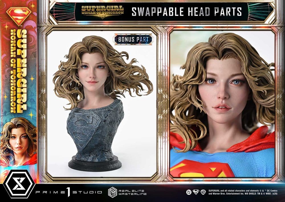 DC Comics Real Elite Masterline Series Estátua 1/4 Supergirl Woman of Tomorrow Versão Bónus 63 cm