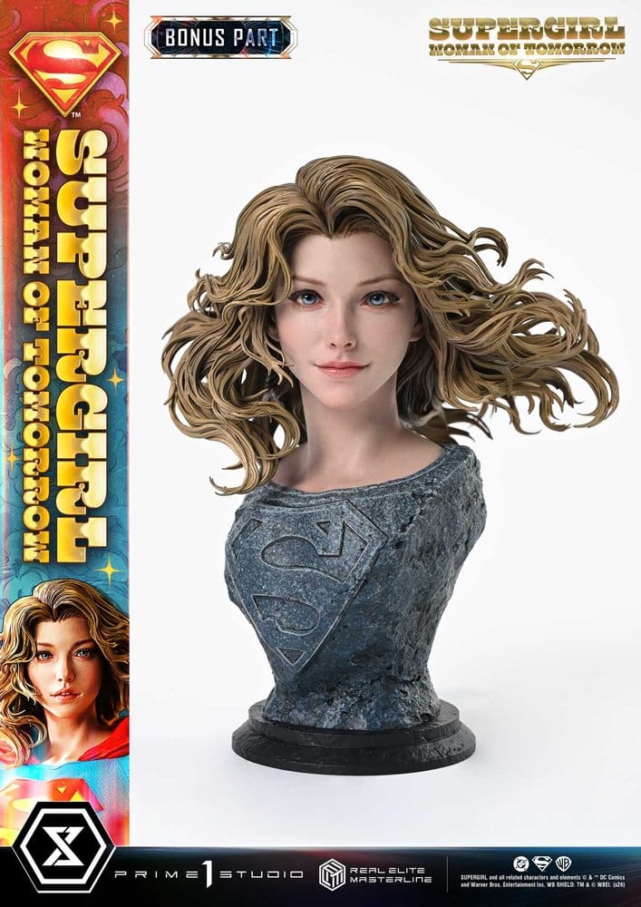 DC Comics Real Elite Masterline Series Estátua 1/4 Supergirl Woman of Tomorrow Versão Bónus 63 cm