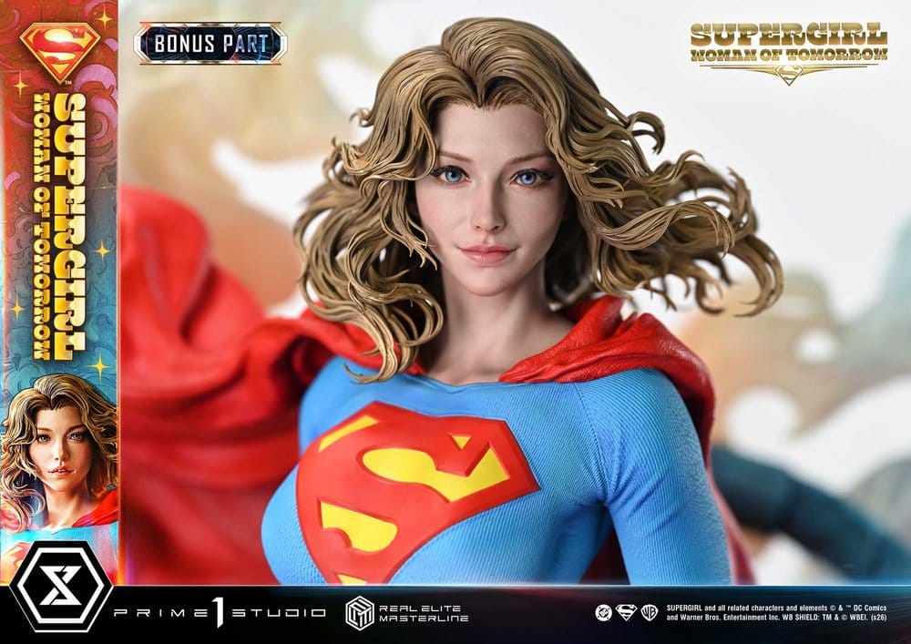 DC Comics Real Elite Masterline Series Estátua 1/4 Supergirl Woman of Tomorrow Versão Bónus 63 cm