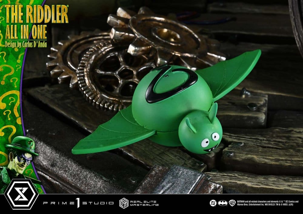 DC Comics Real Elite Masterline Series Estatua 1/3 The Riddler All In One (Design by Carlos D'Anda) 74 cm