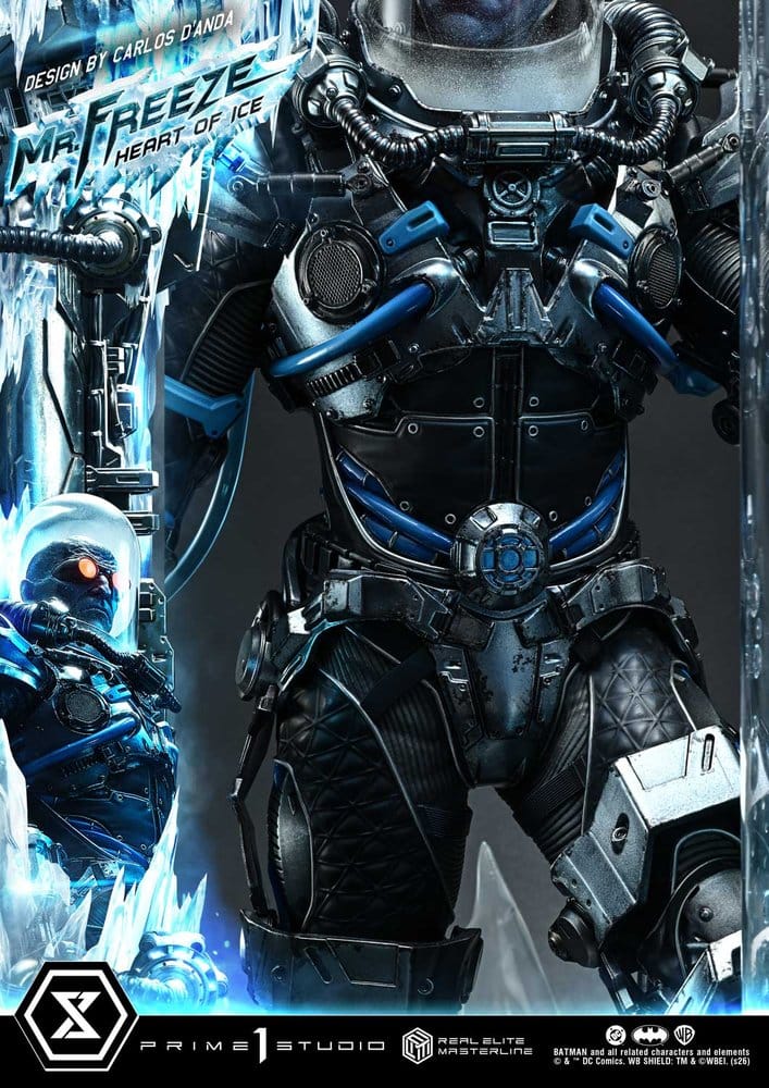 DC Comics Real Elite Masterline Series Estátua 1/3 Batman (Comics) Mr. Freeze Heart of Ice (Design by Carlos D'Anda) 82 cm