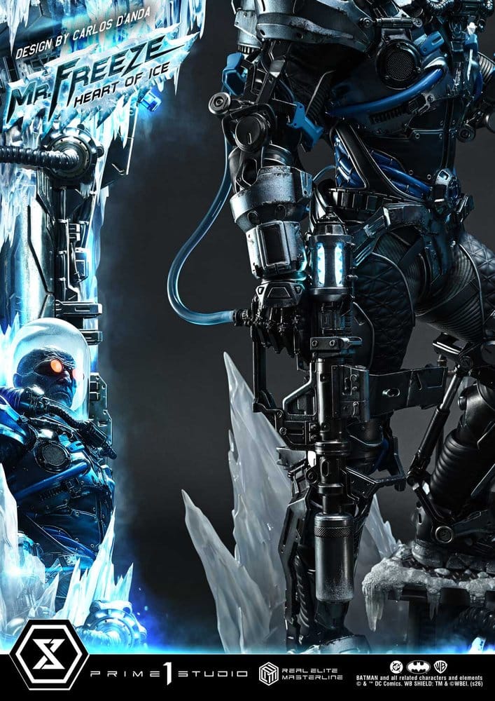 DC Comics Real Elite Masterline Series Estátua 1/3 Batman (Comics) Mr. Freeze Heart of Ice (Design by Carlos D'Anda) 82 cm