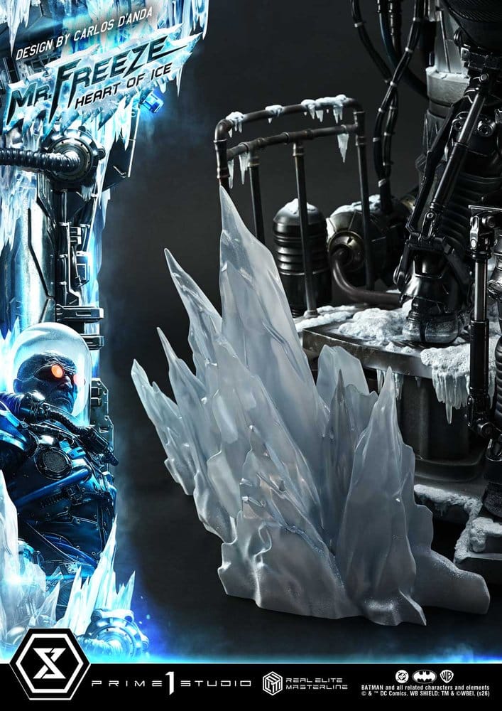 DC Comics Real Elite Masterline Series Estátua 1/3 Batman (Comics) Mr. Freeze Heart of Ice (Design by Carlos D'Anda) 82 cm