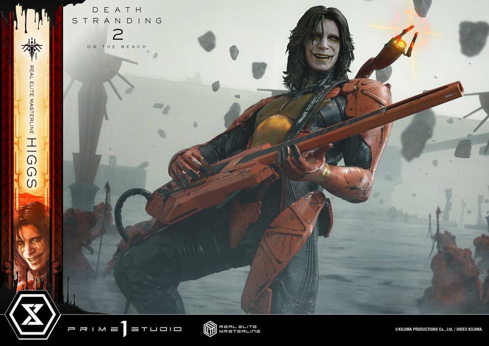 Death Stranding 2: On The Beach Real Elite Masterline Estatua 1/3 Higgs 81 cm