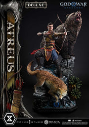 God of War: Ragnarok Real Elite Masterline Estatua 1/3 Atreus Deluxe Version 96 cm