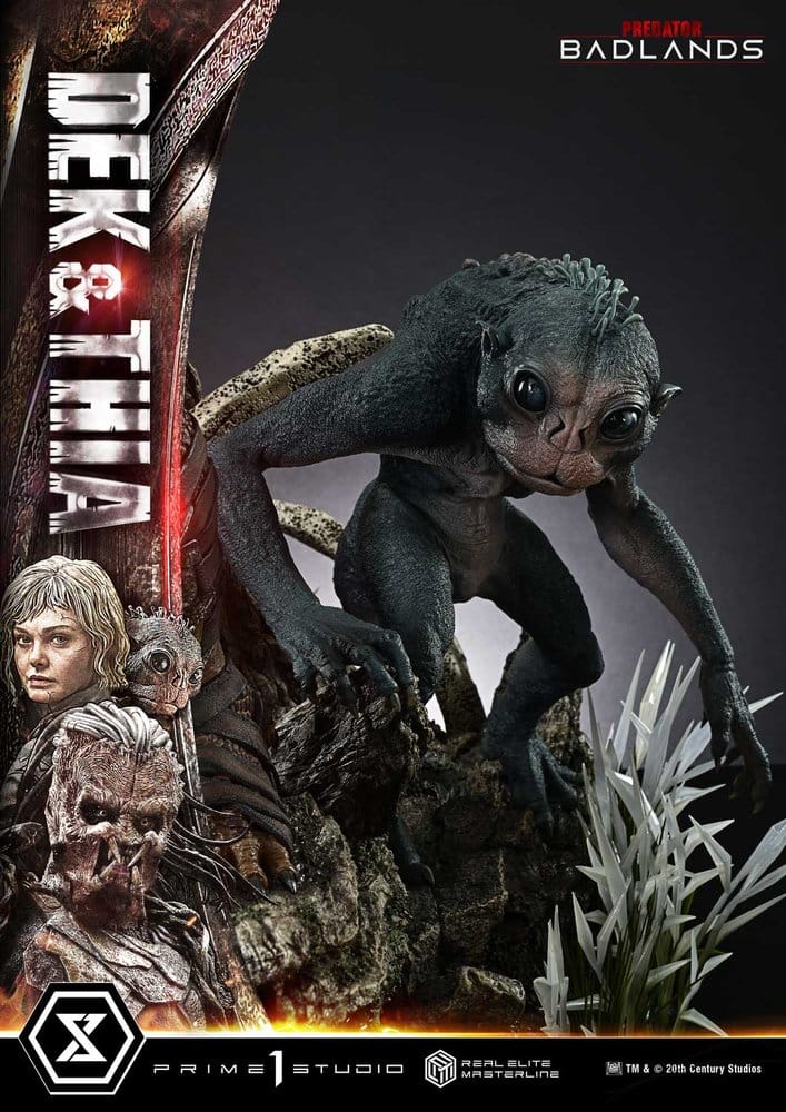 Predator Real Elite Masterline Estatua 1/3 Badlands Dek & Thia 87 cm