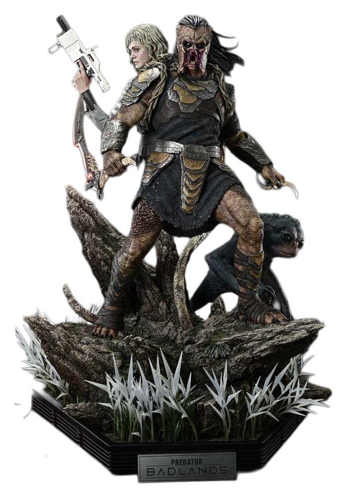 Predator Real Elite Masterline Estatua 1/3 Badlands Dek & Thia Deluxe Version 87 cm