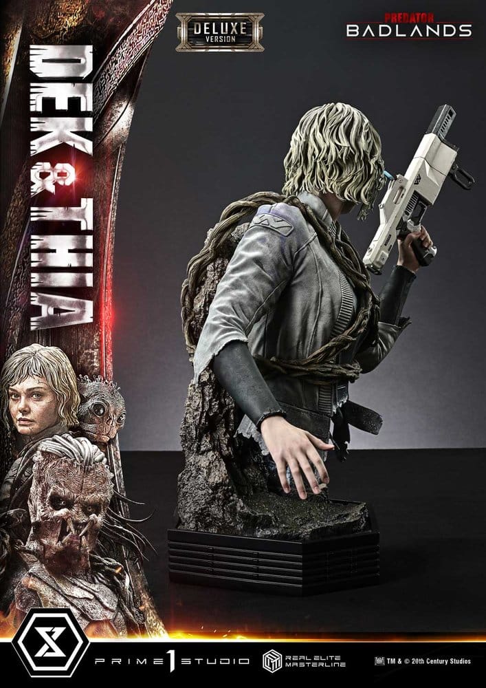 Predator Real Elite Masterline Estatua 1/3 Badlands Dek & Thia Deluxe Version 87 cm