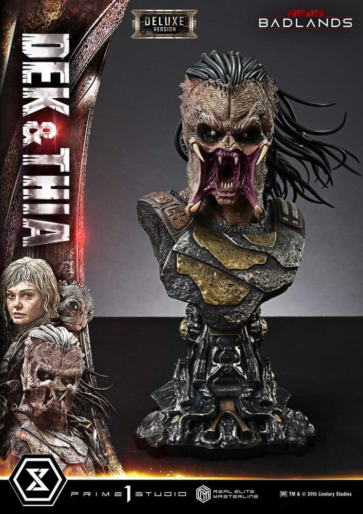 Predator Real Elite Masterline Estatua 1/3 Badlands Dek & Thia Deluxe Version 87 cm