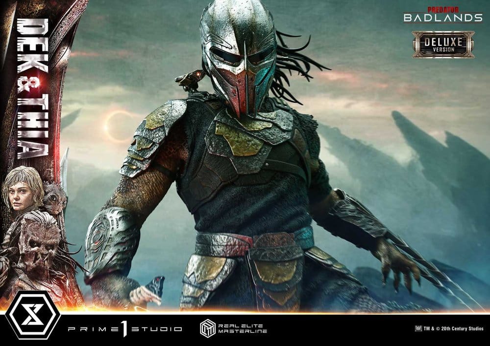 Predator Real Elite Masterline Estatua 1/3 Badlands Dek & Thia DX Bonus Version 87 cm