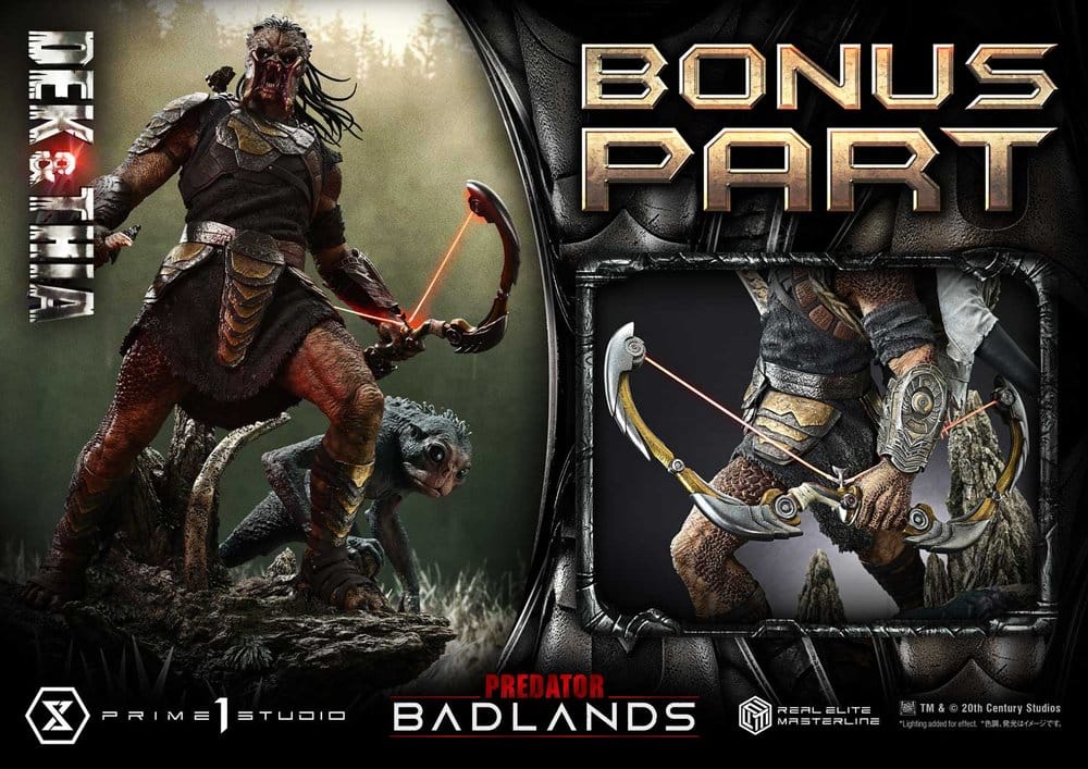 Predator Real Elite Masterline Estatua 1/3 Badlands Dek & Thia DX Bonus Version 87 cm