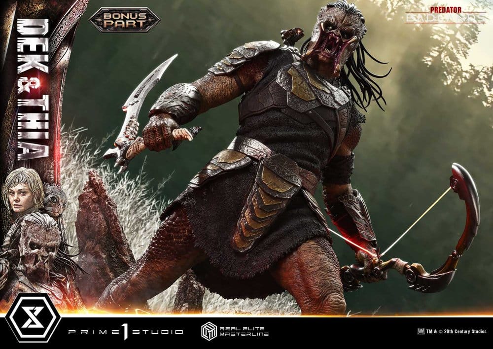 Predator Real Elite Masterline Estatua 1/3 Badlands Dek & Thia DX Bonus Version 87 cm