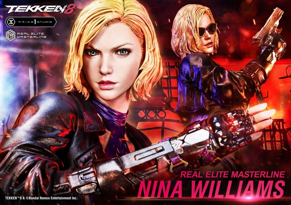 Tekken Real Elite Masterline Series Estatua 1/4 Nina Williams 55 cm