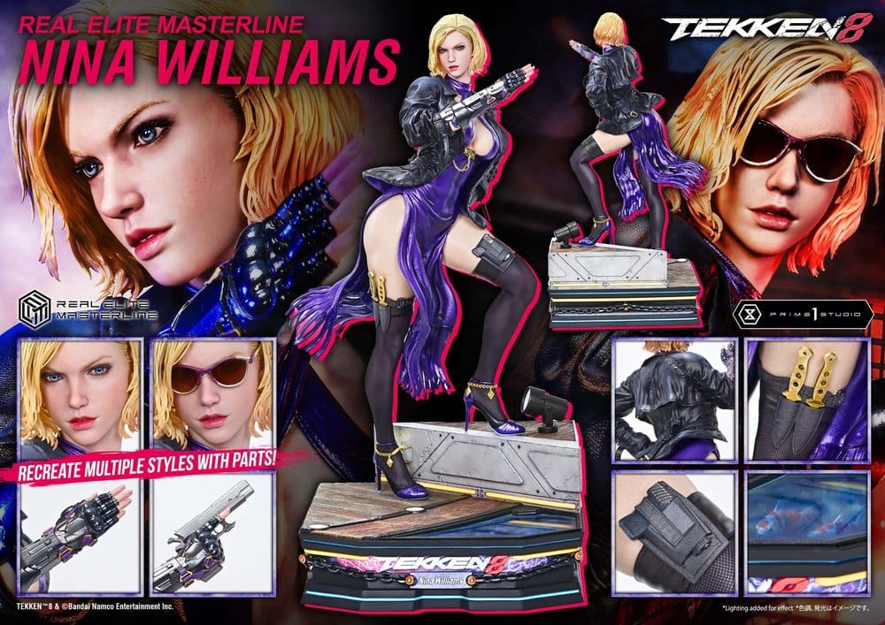 Tekken Real Elite Masterline Series Estatua 1/4 Nina Williams 55 cm