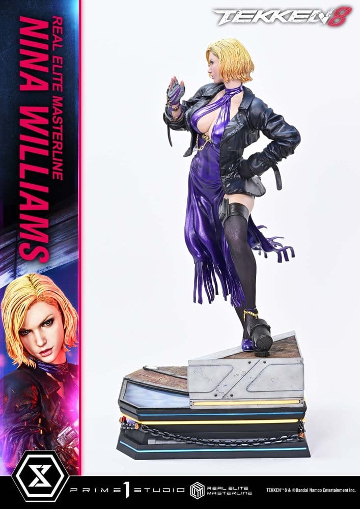 Tekken Real Elite Masterline Series Estatua 1/4 Nina Williams 55 cm