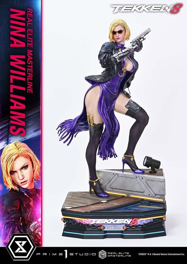 Tekken Real Elite Masterline Series Estatua 1/4 Nina Williams 55 cm