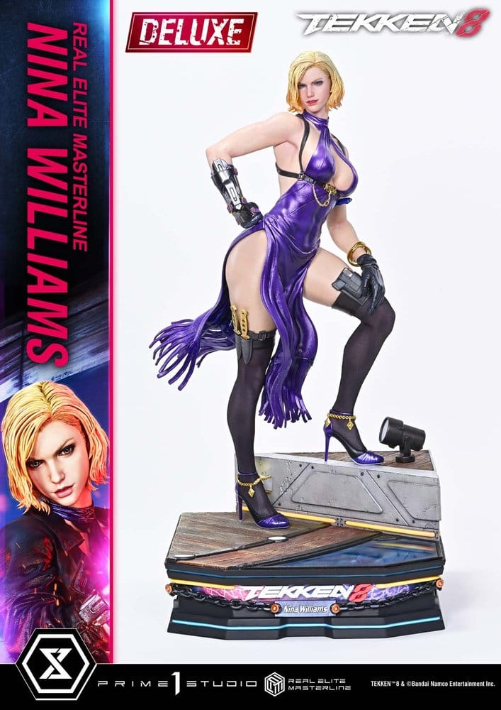 Tekken Real Elite Masterline Series Estatua 1/4 Nina Williams Deluxe Version 55 cm Frikytopia