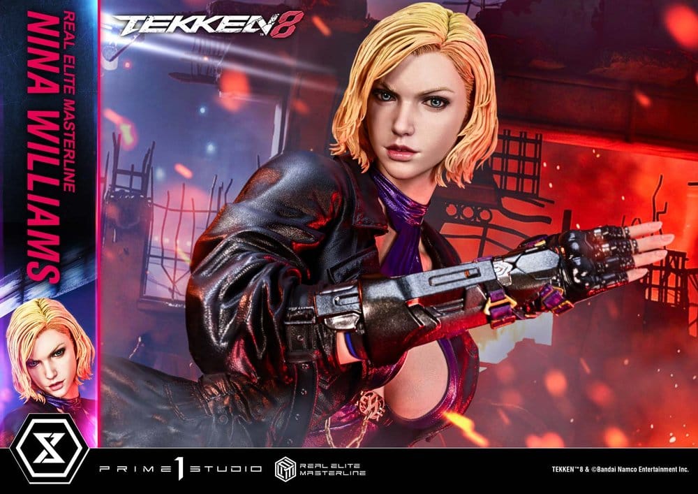 Tekken Real Elite Masterline Series Estatua 1/4 Nina Williams Deluxe Version 55 cm