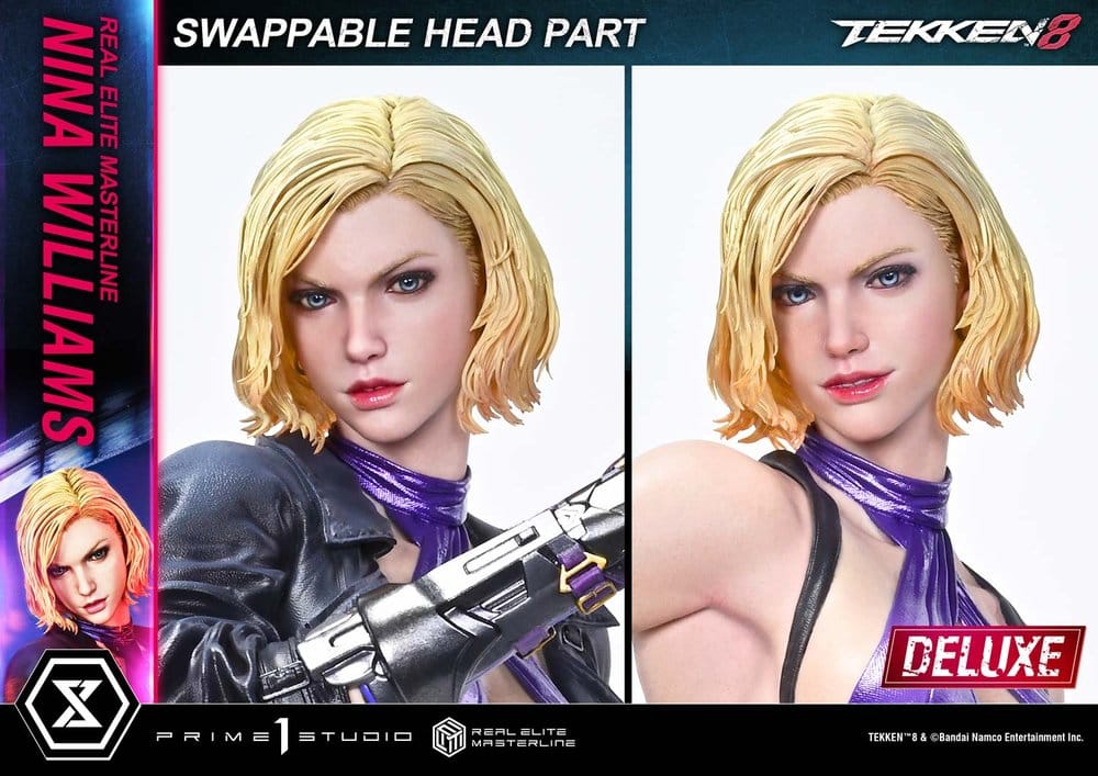 Tekken Real Elite Masterline Series Estatua 1/4 Nina Williams Deluxe Version 55 cm