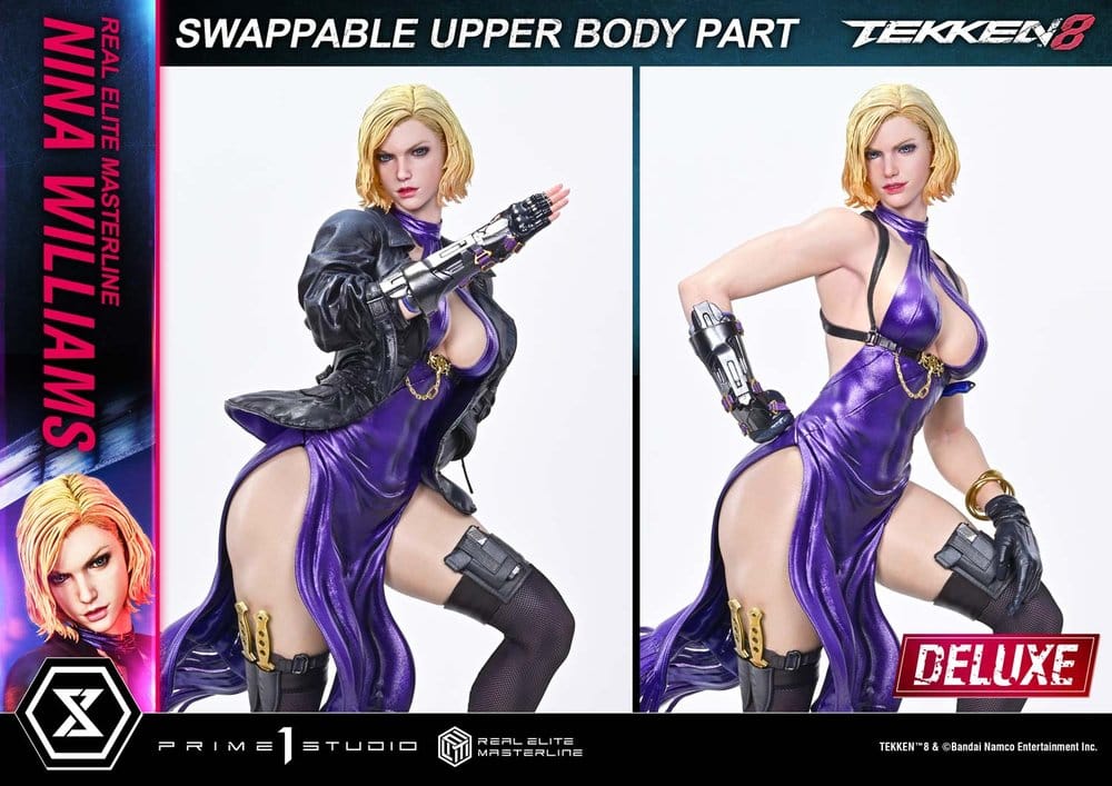Tekken Real Elite Masterline Series Estatua 1/4 Nina Williams Deluxe Version 55 cm