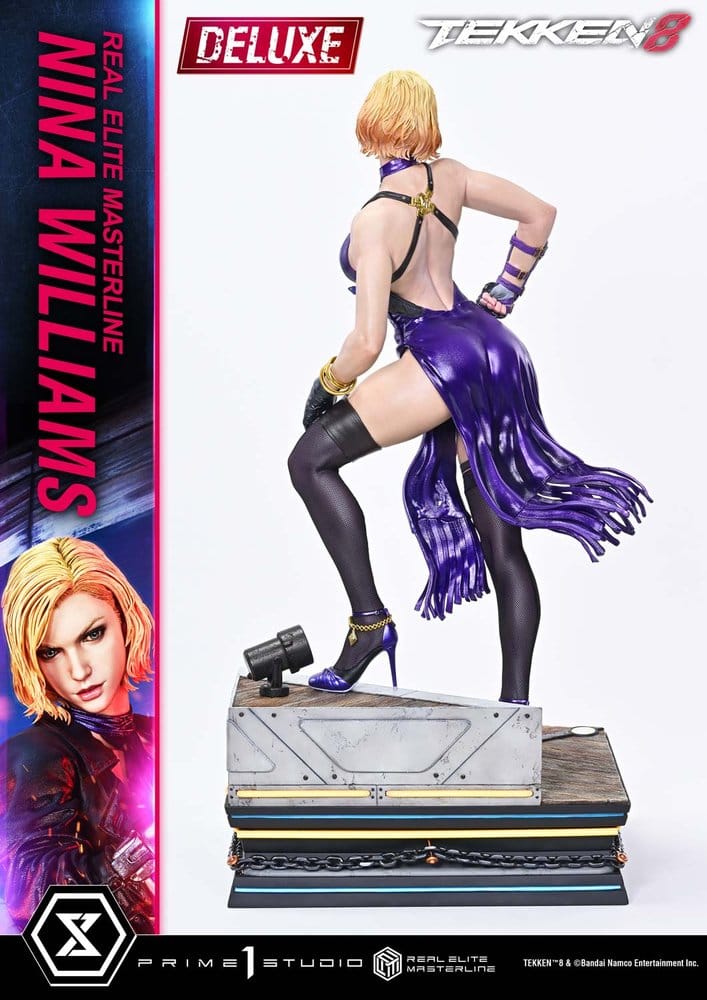 Tekken Real Elite Masterline Series Estatua 1/4 Nina Williams Deluxe Version 55 cm