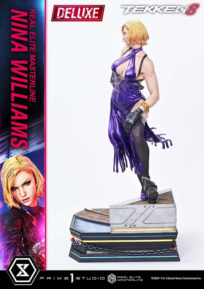 Tekken Real Elite Masterline Series Estatua 1/4 Nina Williams Deluxe Version 55 cm