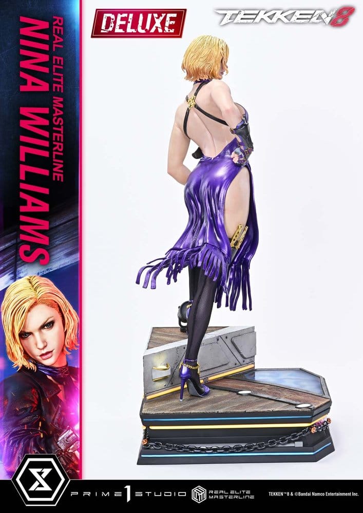 Tekken Real Elite Masterline Series Estatua 1/4 Nina Williams Deluxe Version 55 cm