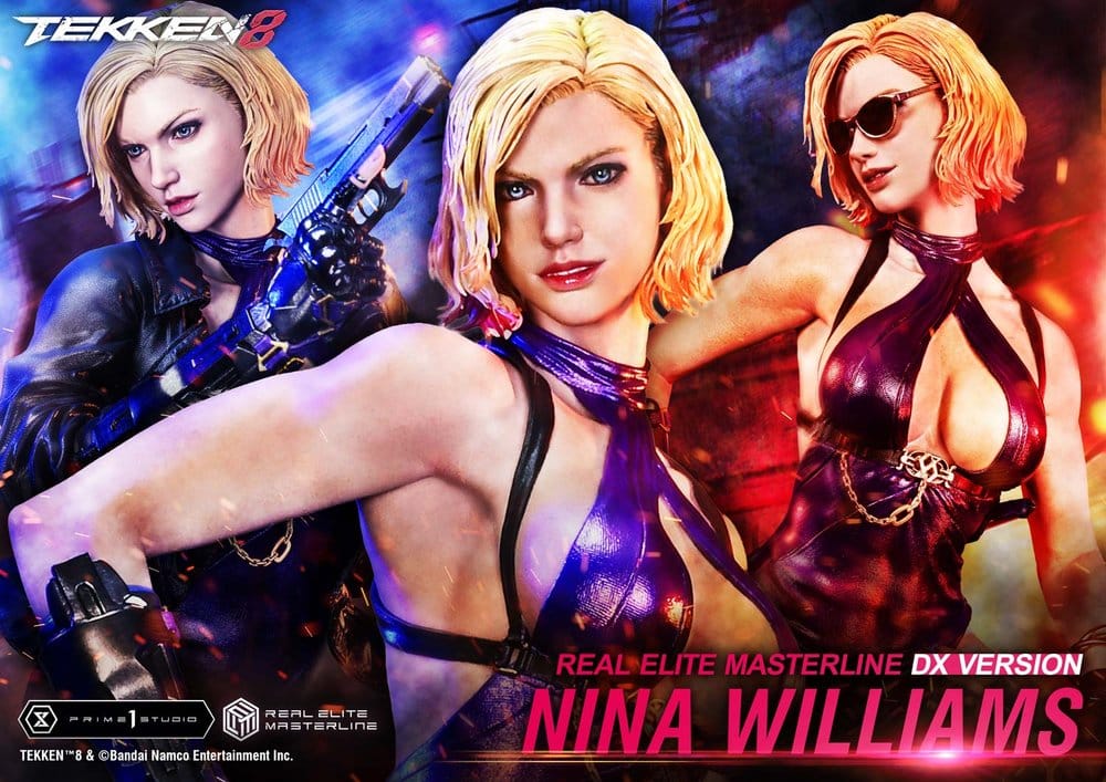 Tekken Real Elite Masterline Series Estatua 1/4 Nina Williams DX Bonus Version 55 cm