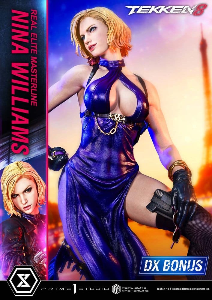 Tekken Real Elite Masterline Series Estatua 1/4 Nina Williams DX Bonus Version 55 cm