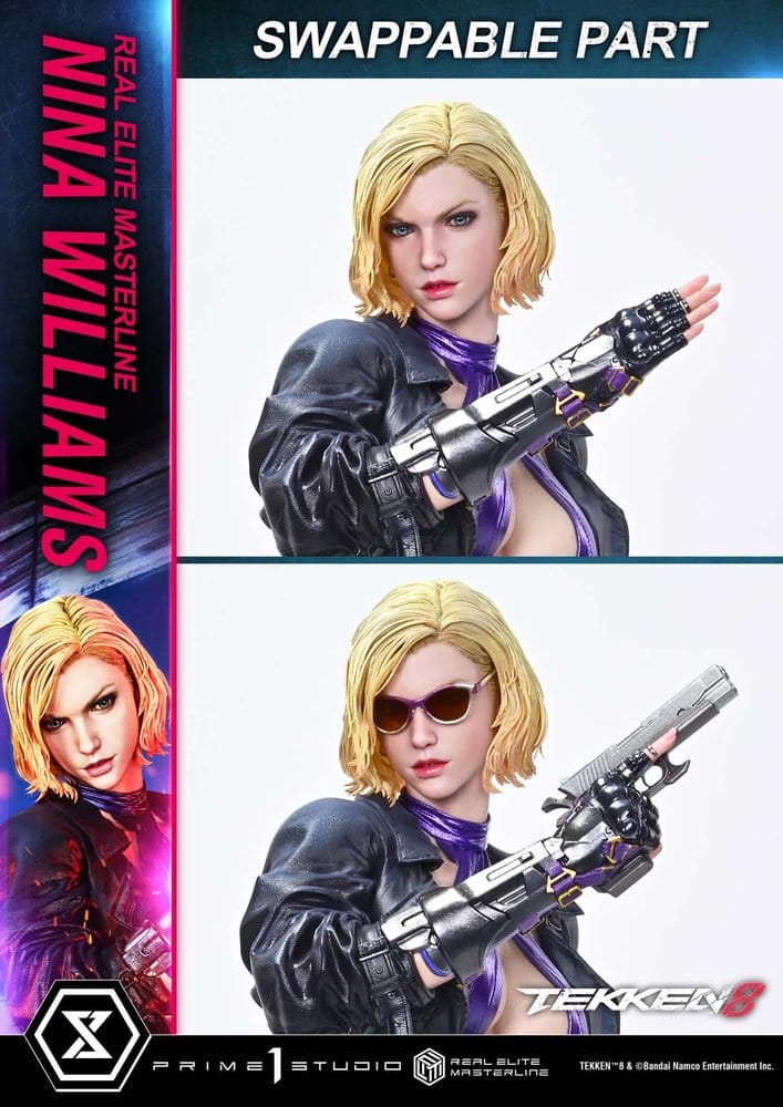 Tekken Real Elite Masterline Series Estatua 1/4 Nina Williams DX Bonus Version 55 cm