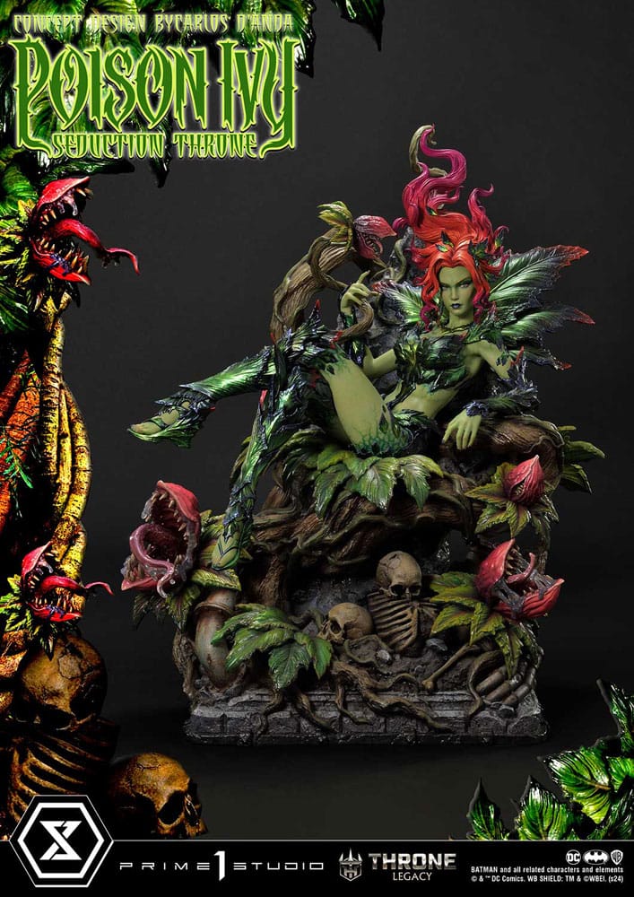 DC Comics Estatua 1/4 Throne Legacy Collection Batman Poison Ivy Seduction Throne 55 cm Frikytopia