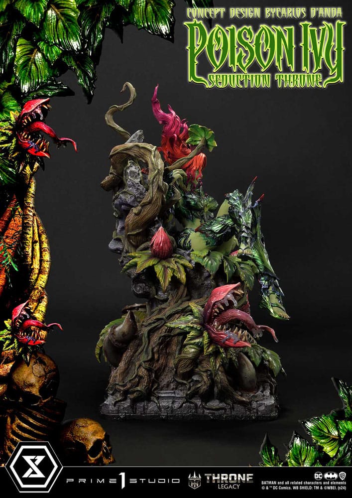 DC Comics Estatua 1/4 Throne Legacy Collection Batman Poison Ivy Seduction Throne 55 cm