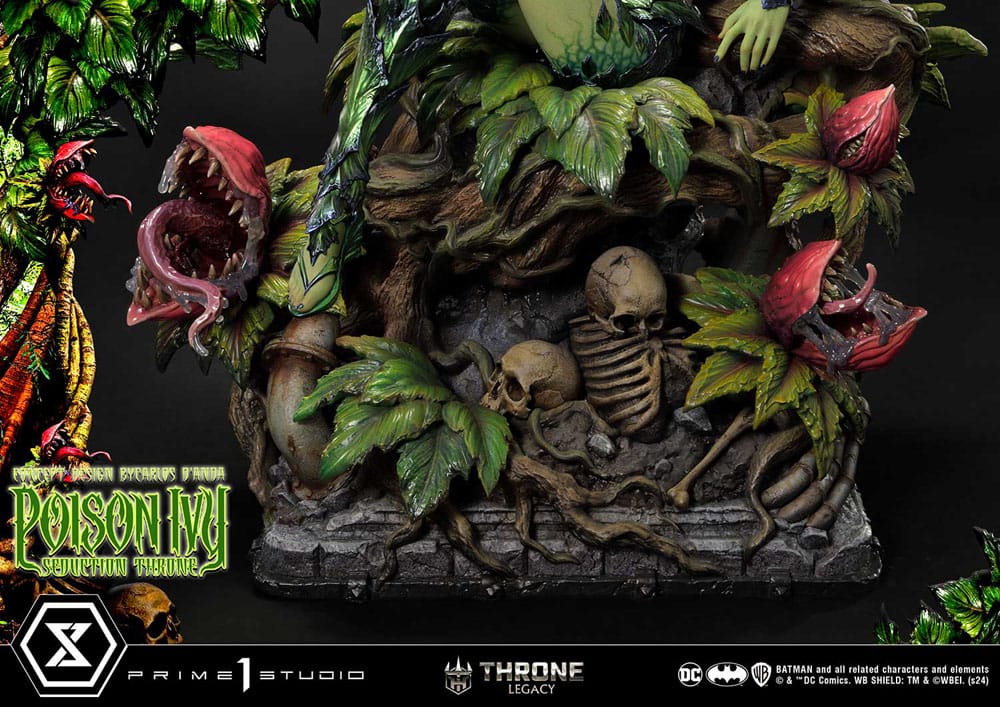 DC Comics Estatua 1/4 Throne Legacy Collection Batman Poison Ivy Seduction Throne 55 cm