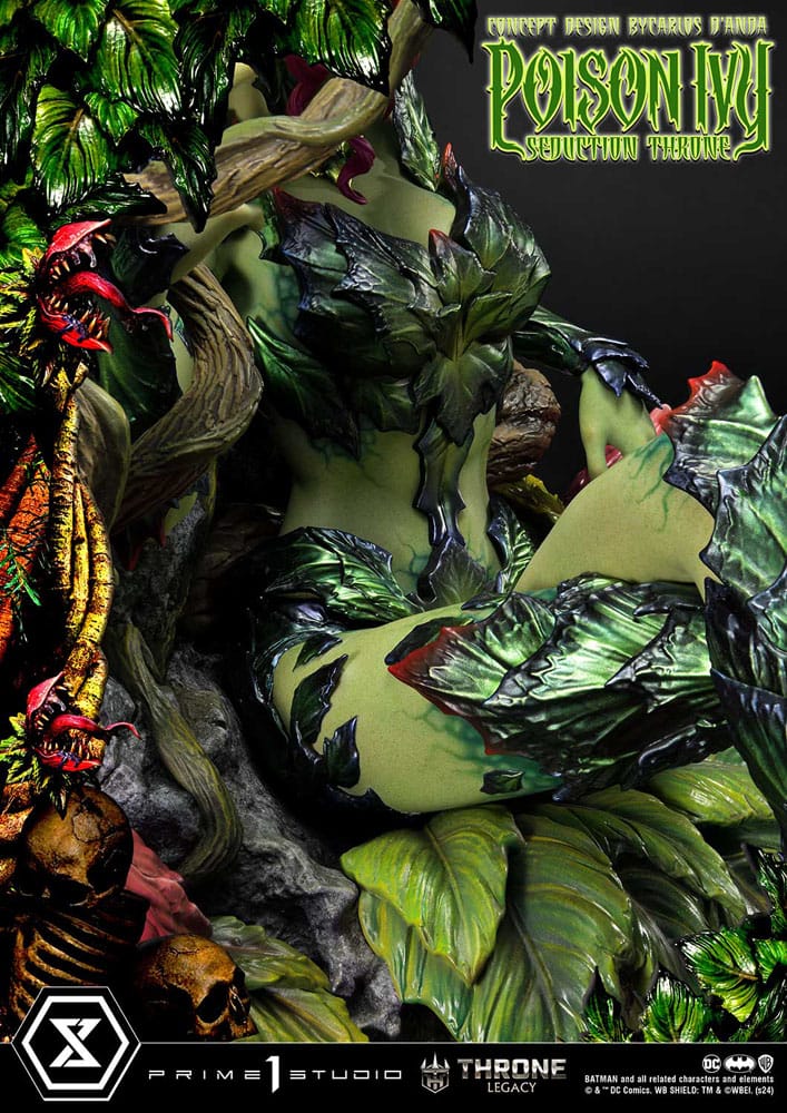 DC Comics Estatua 1/4 Throne Legacy Collection Batman Poison Ivy Seduction Throne 55 cm