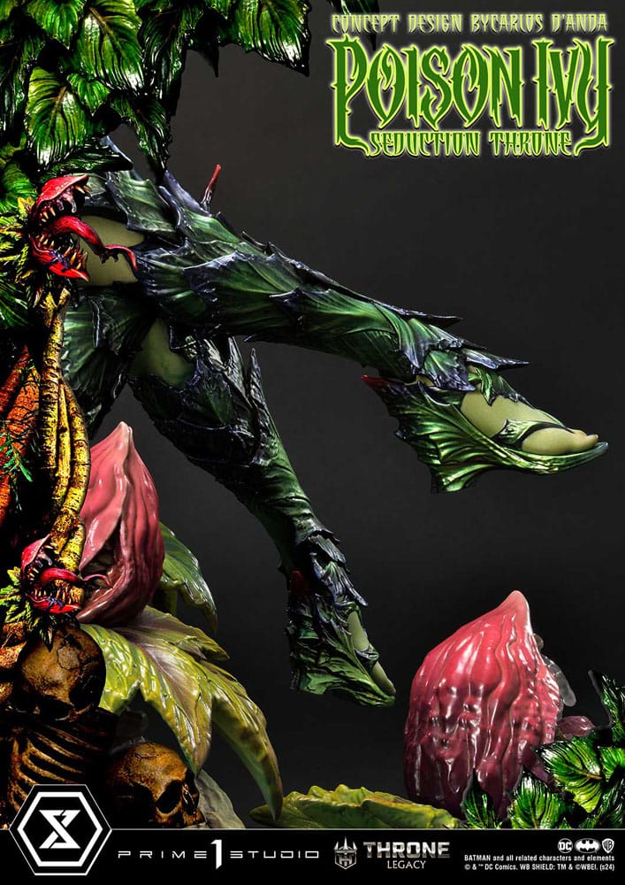 DC Comics Estatua 1/4 Throne Legacy Collection Batman Poison Ivy Seduction Throne 55 cm