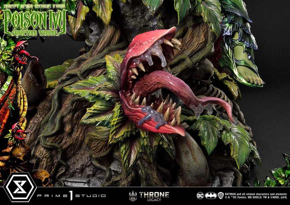 DC Comics Estatua 1/4 Throne Legacy Collection Batman Poison Ivy Seduction Throne 55 cm