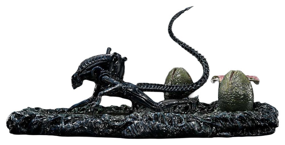 Aliens (Film) Ultimate Diorama Masterline Estatua Warrior Xenomorph for Queen Alien 23 cm Frikytopia