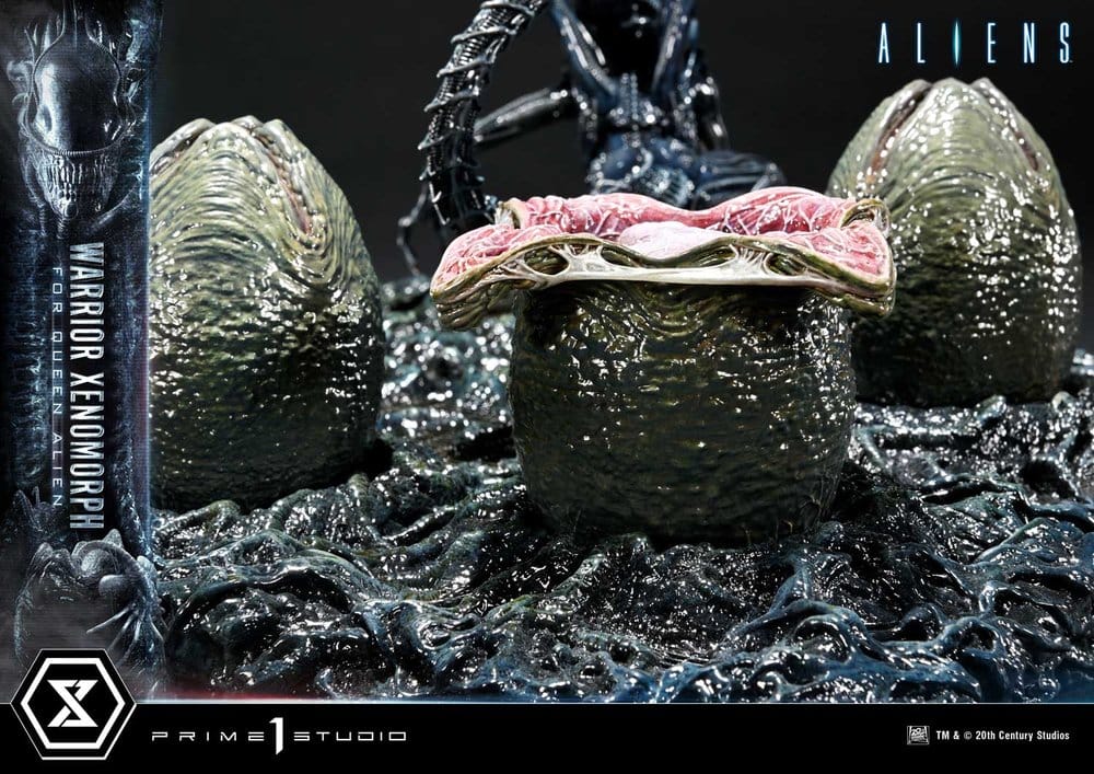 Aliens (Film) Ultimate Diorama Masterline Estatua Warrior Xenomorph for Queen Alien 23 cm