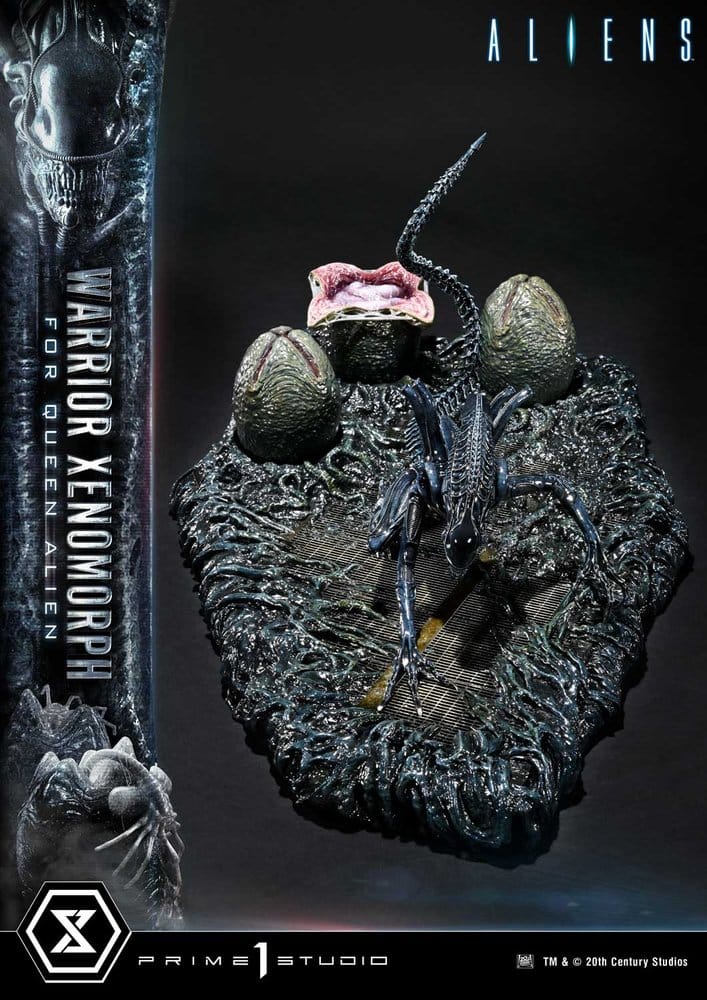 Aliens (Film) Ultimate Diorama Masterline Estatua Warrior Xenomorph for Queen Alien 23 cm