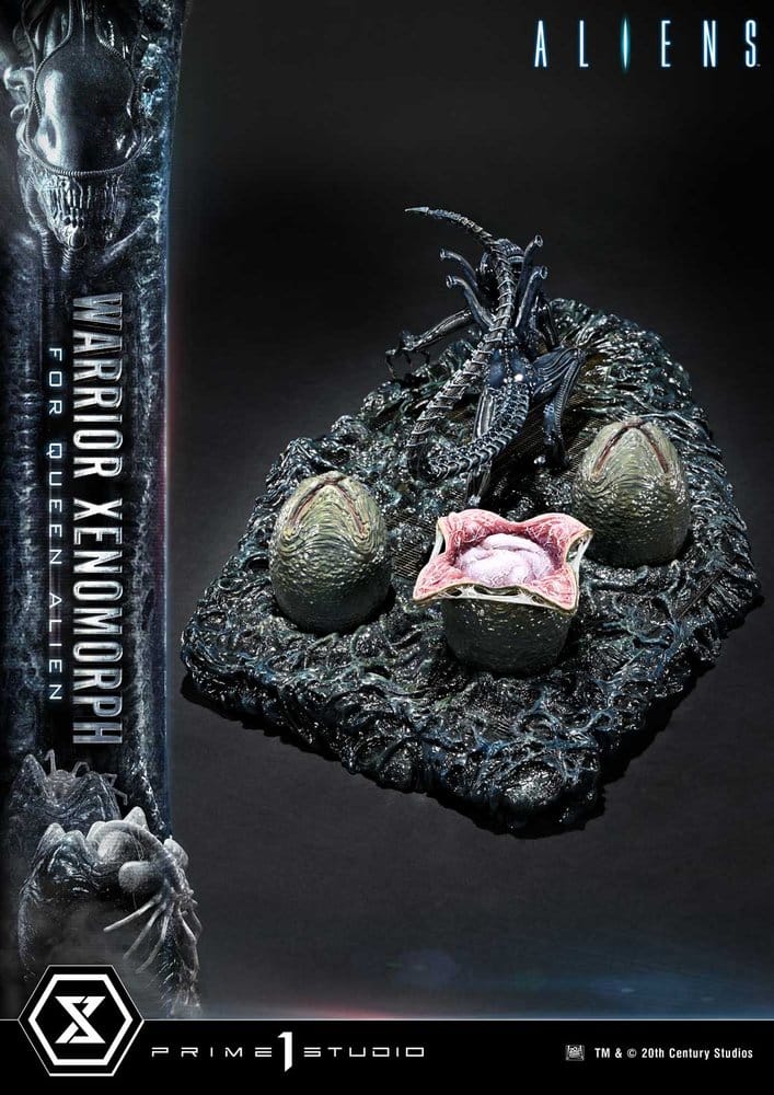 Aliens (Film) Ultimate Diorama Masterline Estatua Warrior Xenomorph for Queen Alien 23 cm