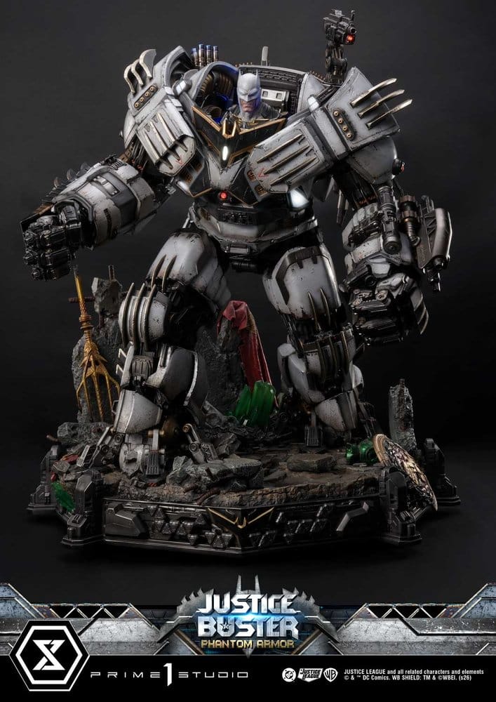 DC Comics Ultimate Museum Masterline Estatua Justice Buster: Phantom Armor (Design By Josh Nizzi) 88 cm